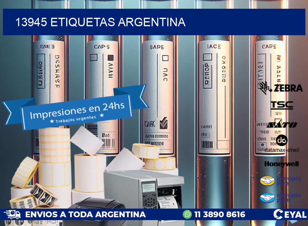 13945 ETIQUETAS ARGENTINA