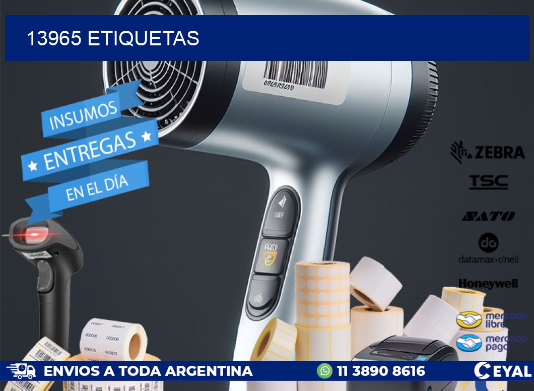 13965 ETIQUETAS