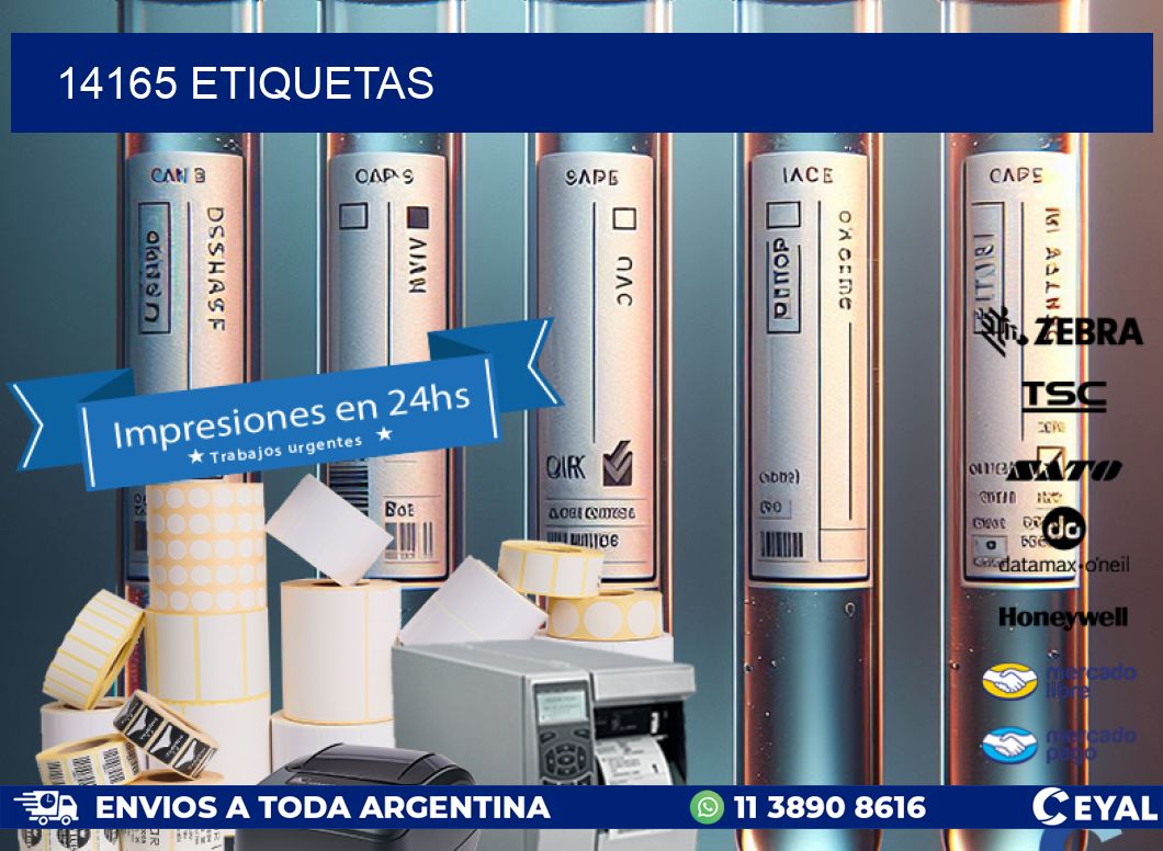 14165 ETIQUETAS