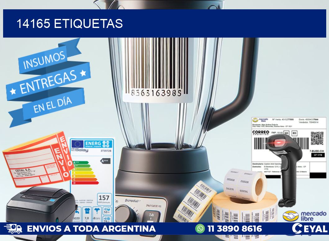 14165 ETIQUETAS
