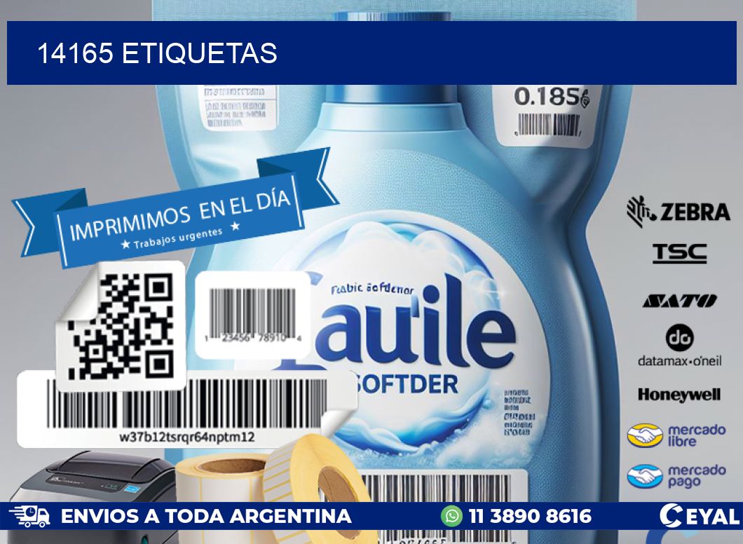 14165 ETIQUETAS