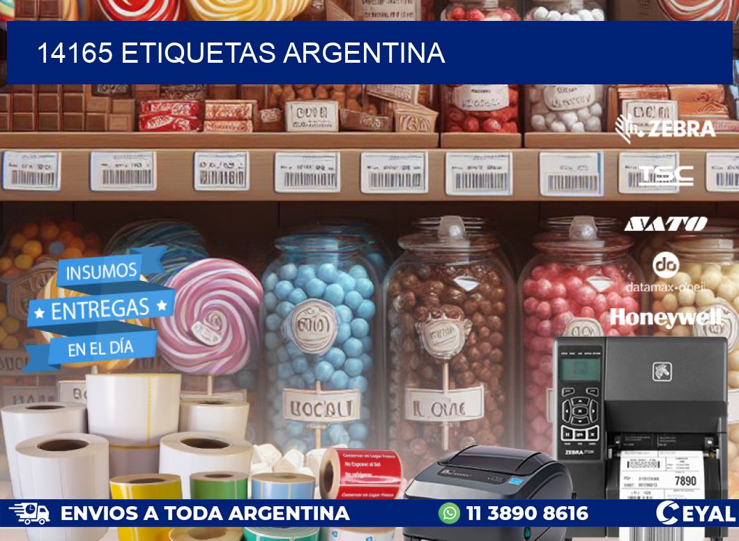 14165 ETIQUETAS ARGENTINA