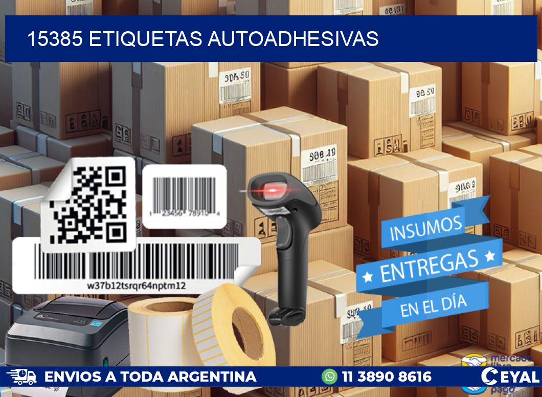 15385 ETIQUETAS AUTOADHESIVAS
