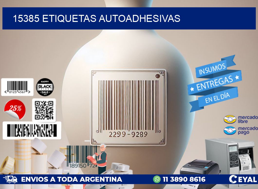 15385 ETIQUETAS AUTOADHESIVAS