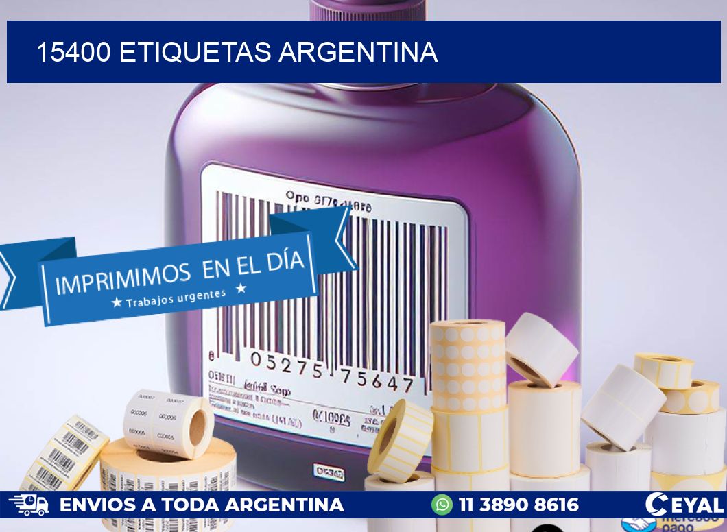 15400 ETIQUETAS ARGENTINA