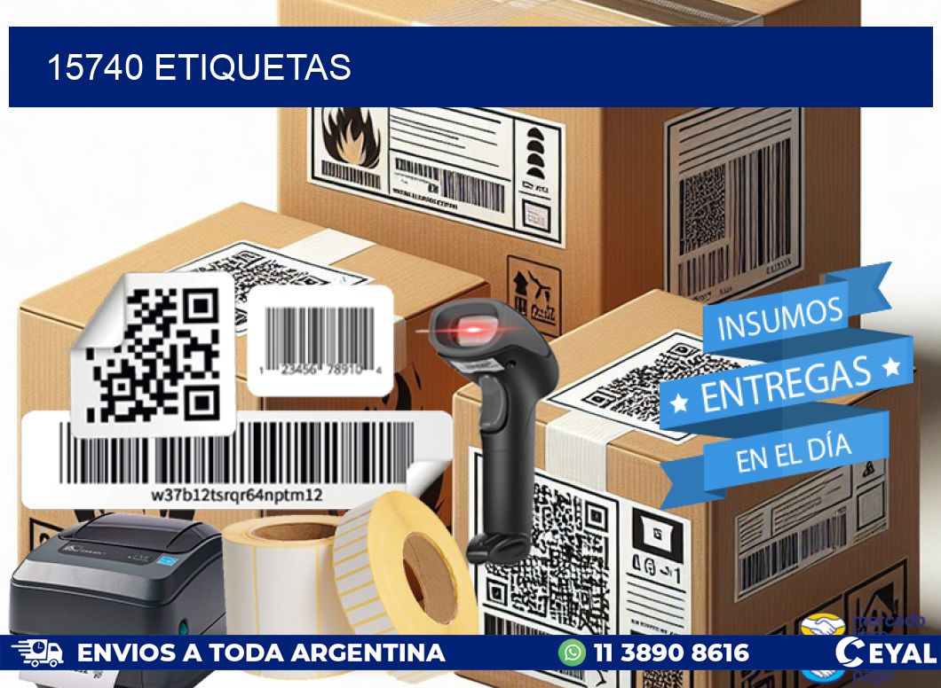 15740 ETIQUETAS