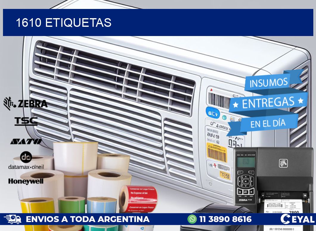 1610 ETIQUETAS