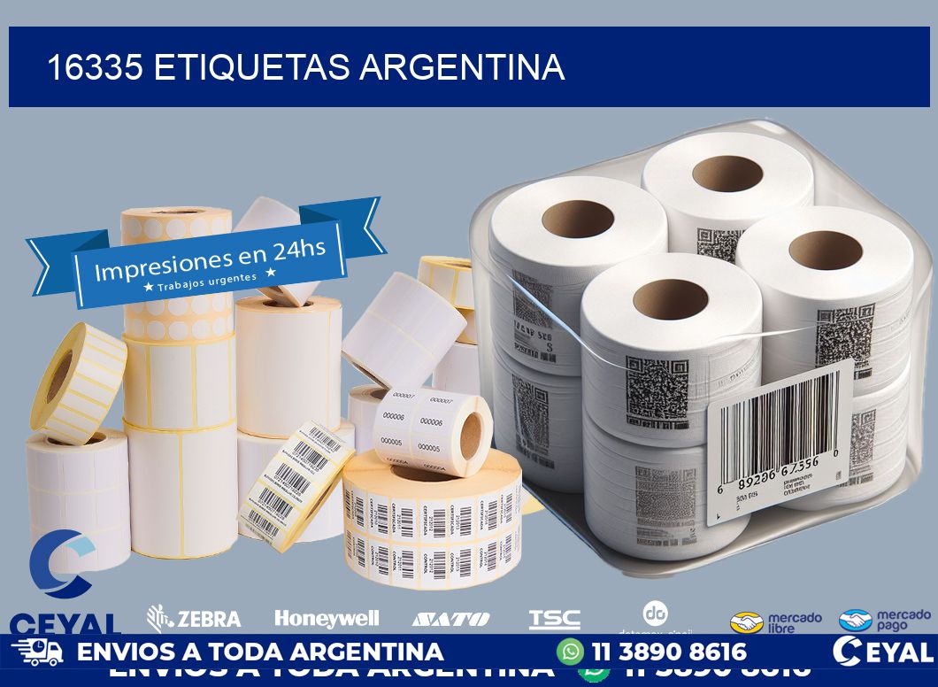 16335 ETIQUETAS ARGENTINA