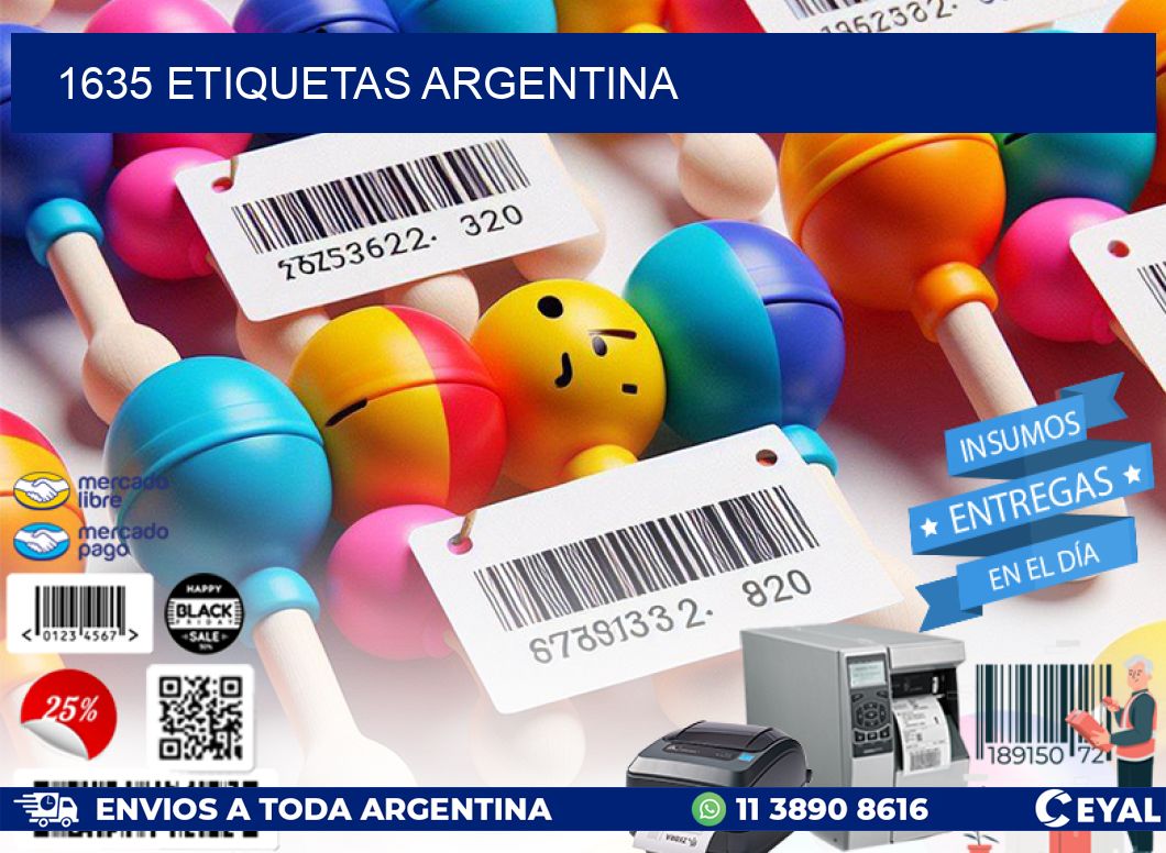 1635 ETIQUETAS ARGENTINA