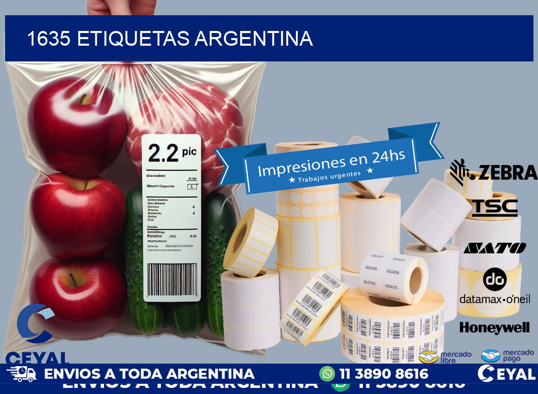 1635 ETIQUETAS ARGENTINA