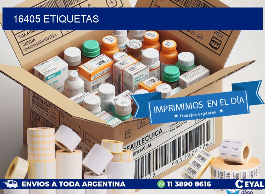 16405 ETIQUETAS