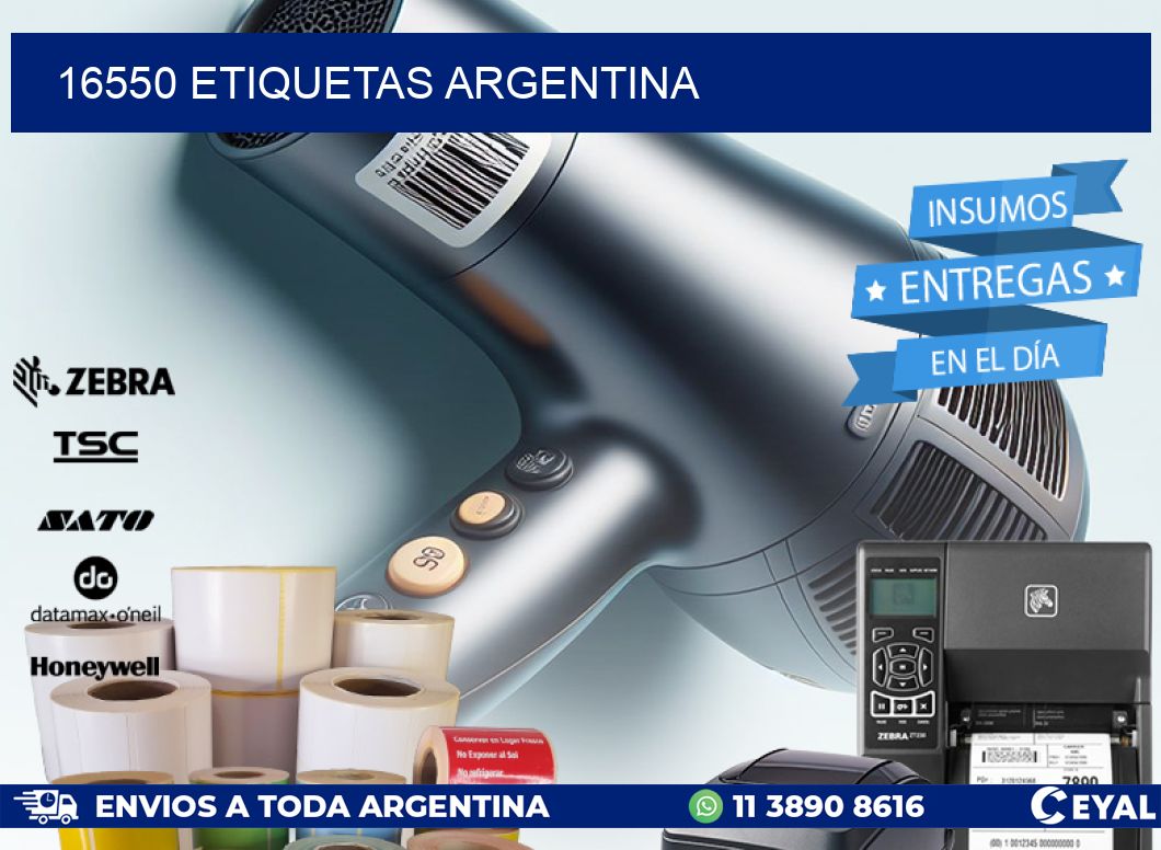 16550 ETIQUETAS ARGENTINA
