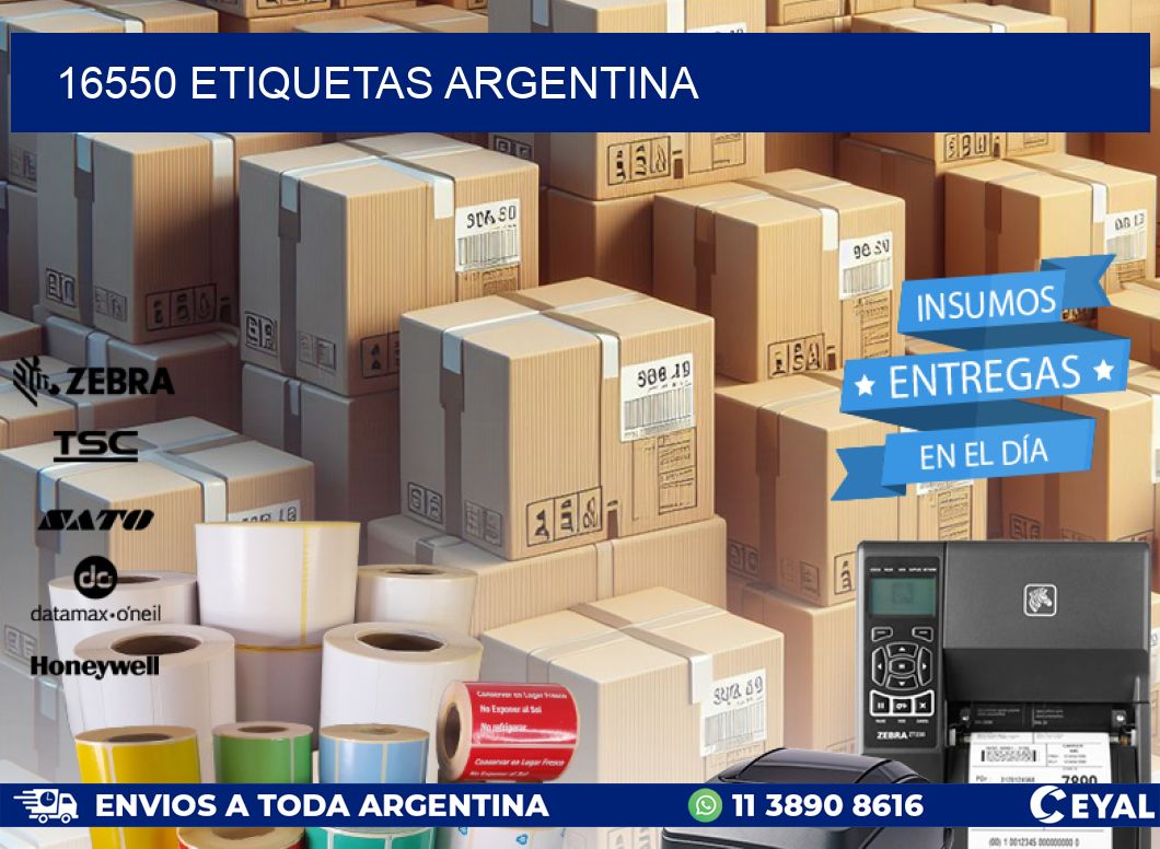 16550 ETIQUETAS ARGENTINA