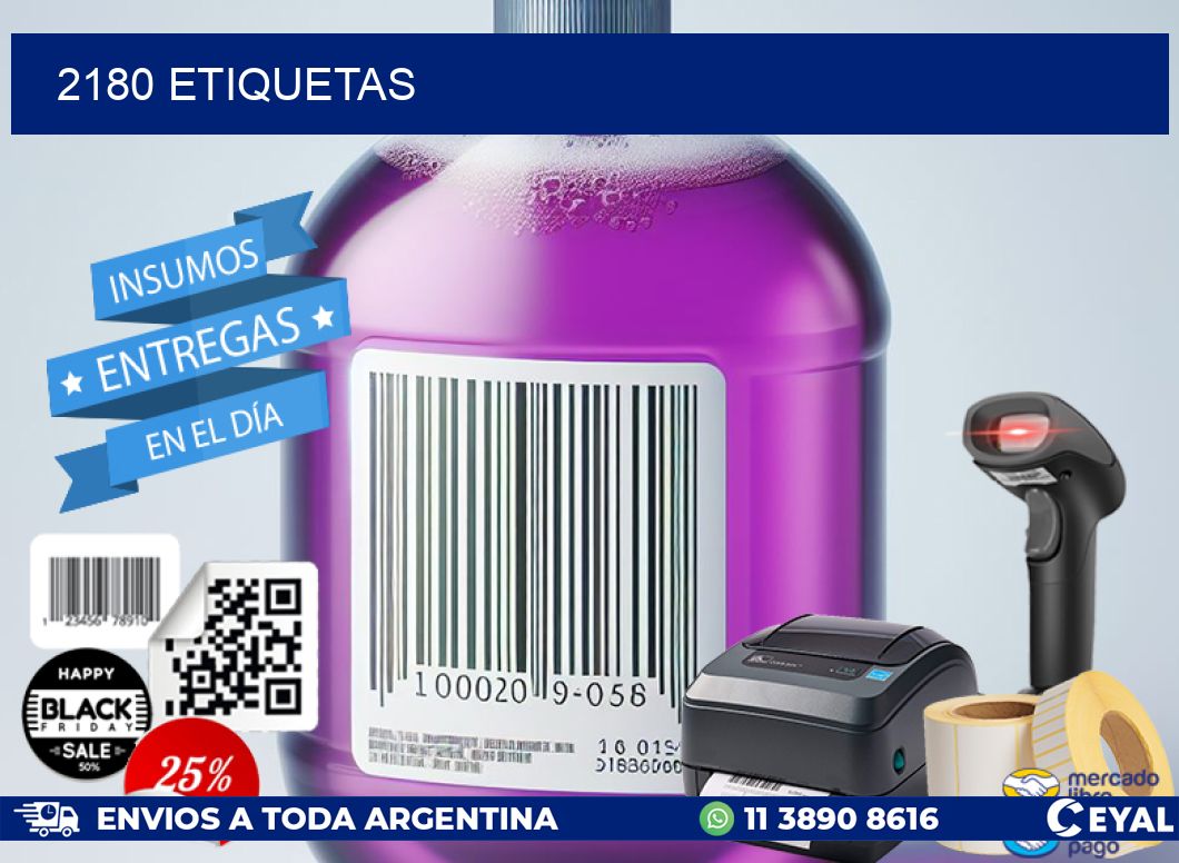 2180 ETIQUETAS