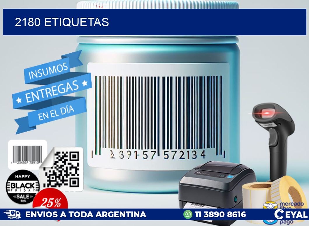 2180 ETIQUETAS
