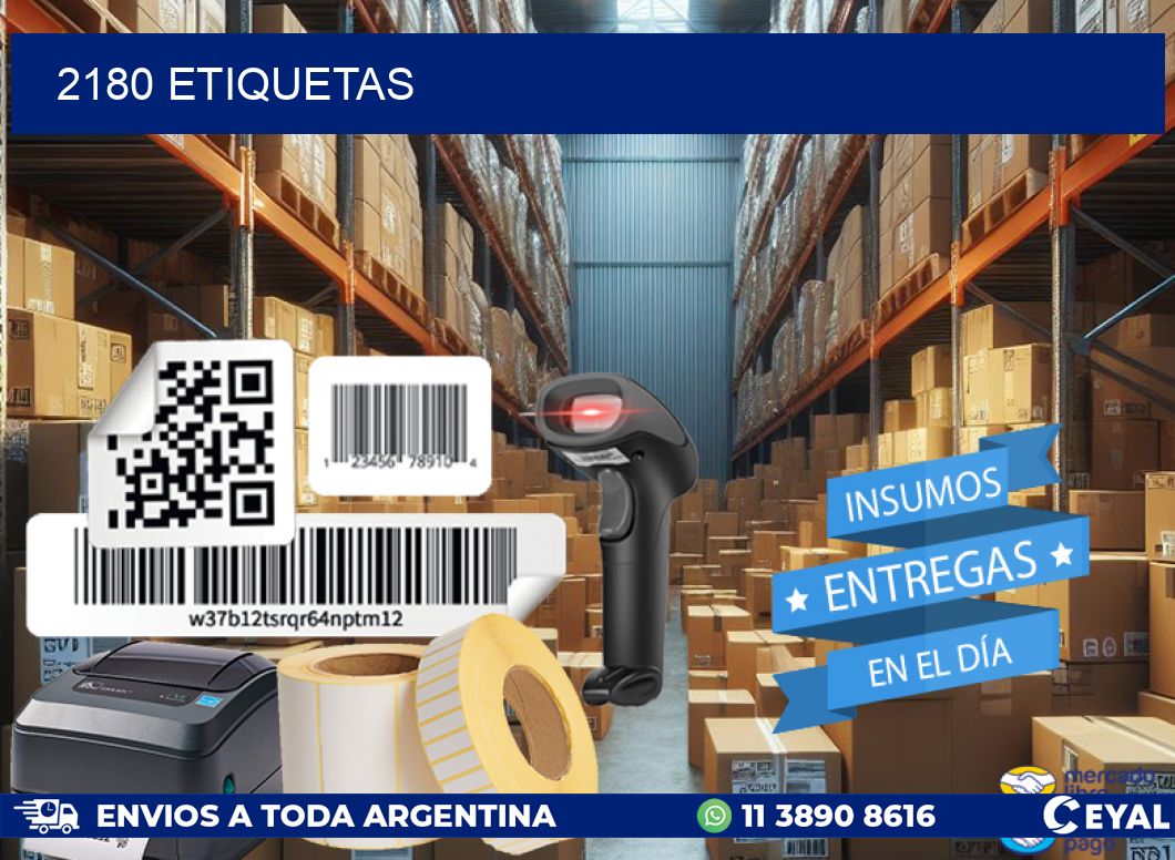 2180 ETIQUETAS