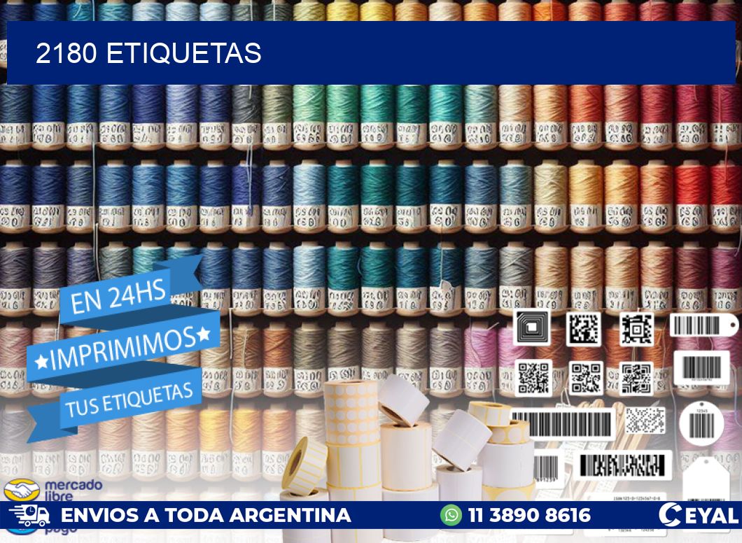 2180 ETIQUETAS