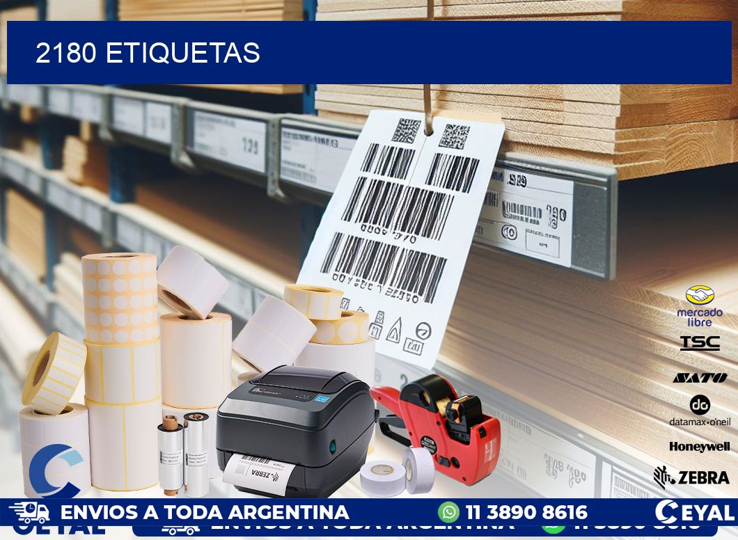 2180 ETIQUETAS