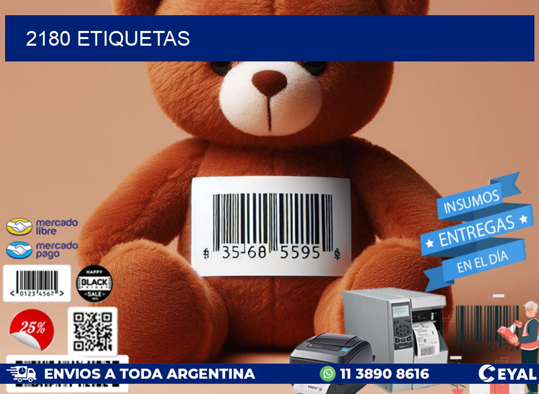 2180 ETIQUETAS
