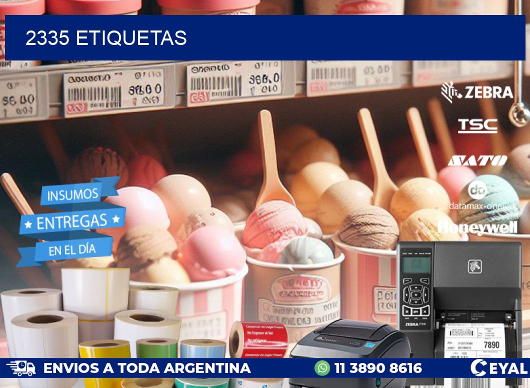 2335 ETIQUETAS