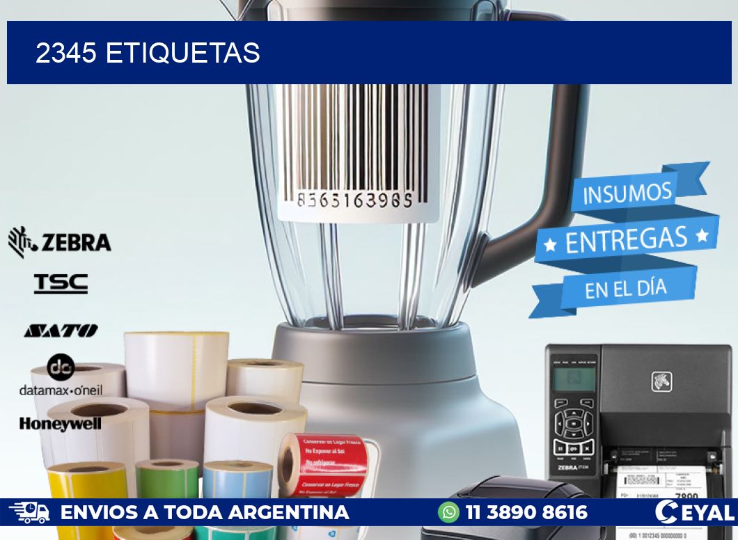 2345 ETIQUETAS