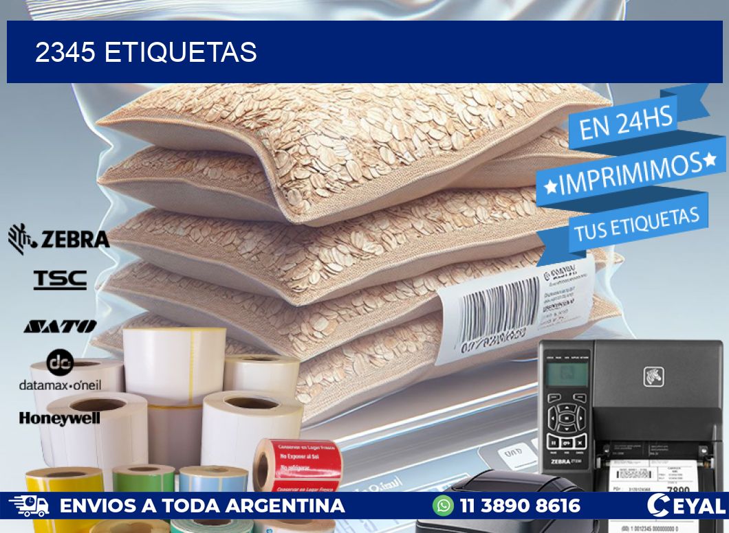 2345 ETIQUETAS