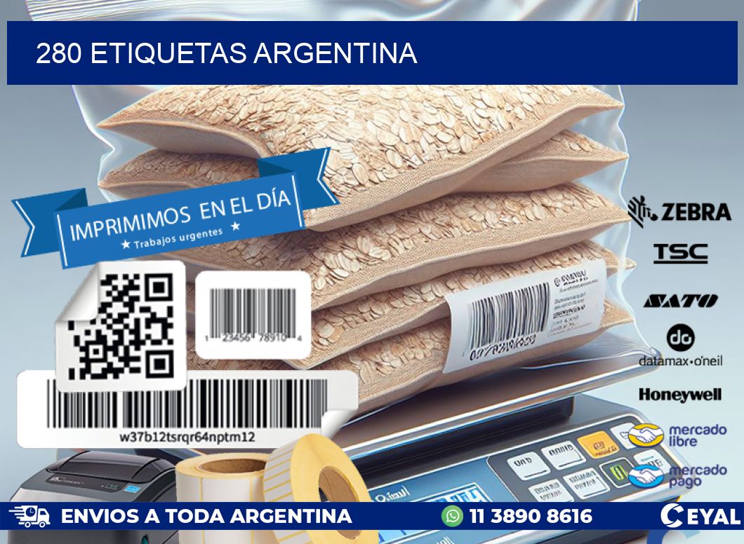 280 ETIQUETAS ARGENTINA