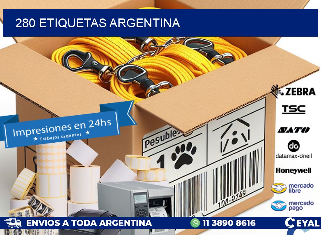 280 ETIQUETAS ARGENTINA
