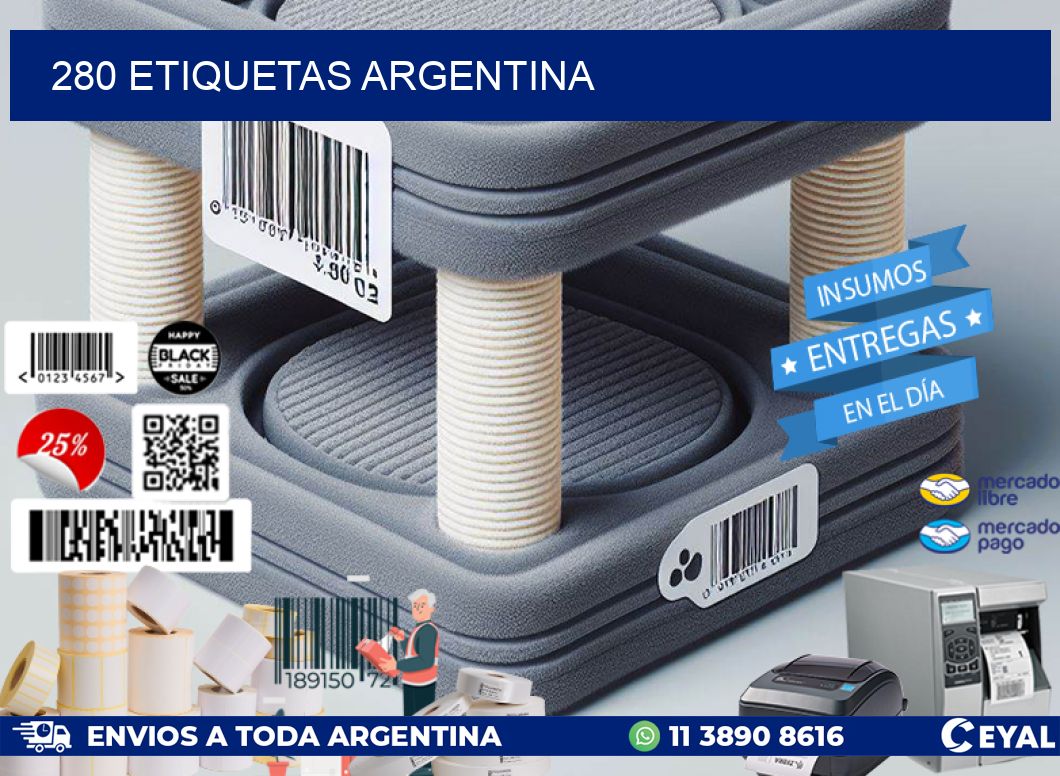 280 ETIQUETAS ARGENTINA