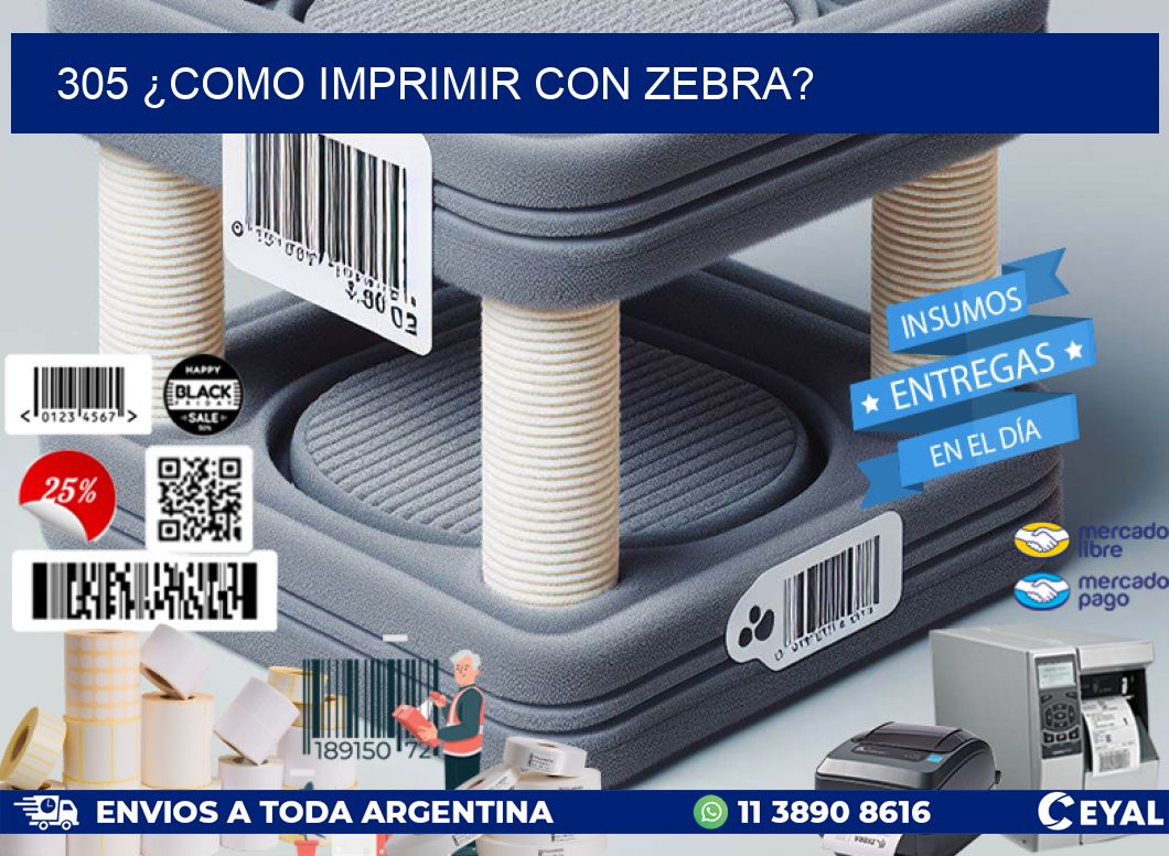 305 ¿COMO IMPRIMIR CON ZEBRA?