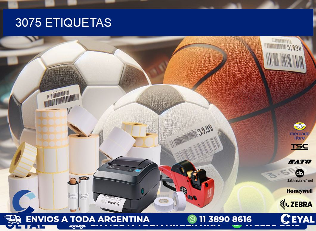 3075 ETIQUETAS