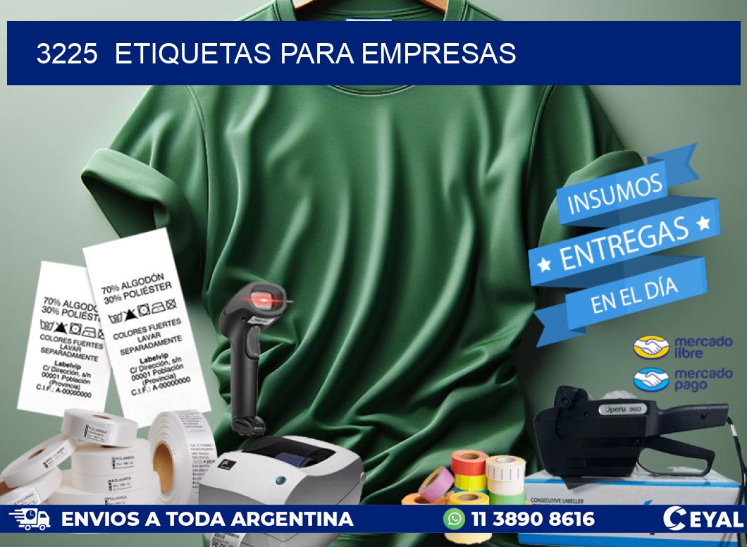 3225  ETIQUETAS PARA EMPRESAS