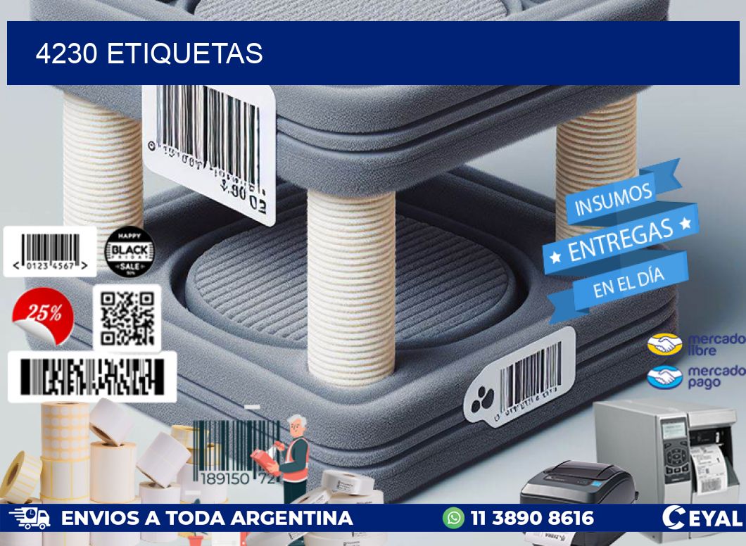 4230 ETIQUETAS