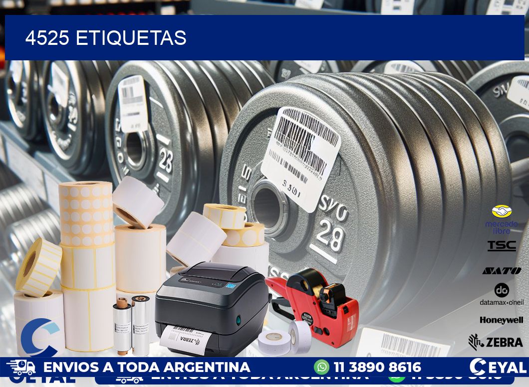 4525 ETIQUETAS