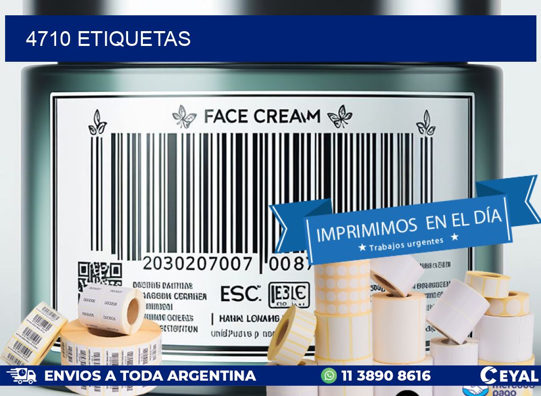 4710 ETIQUETAS