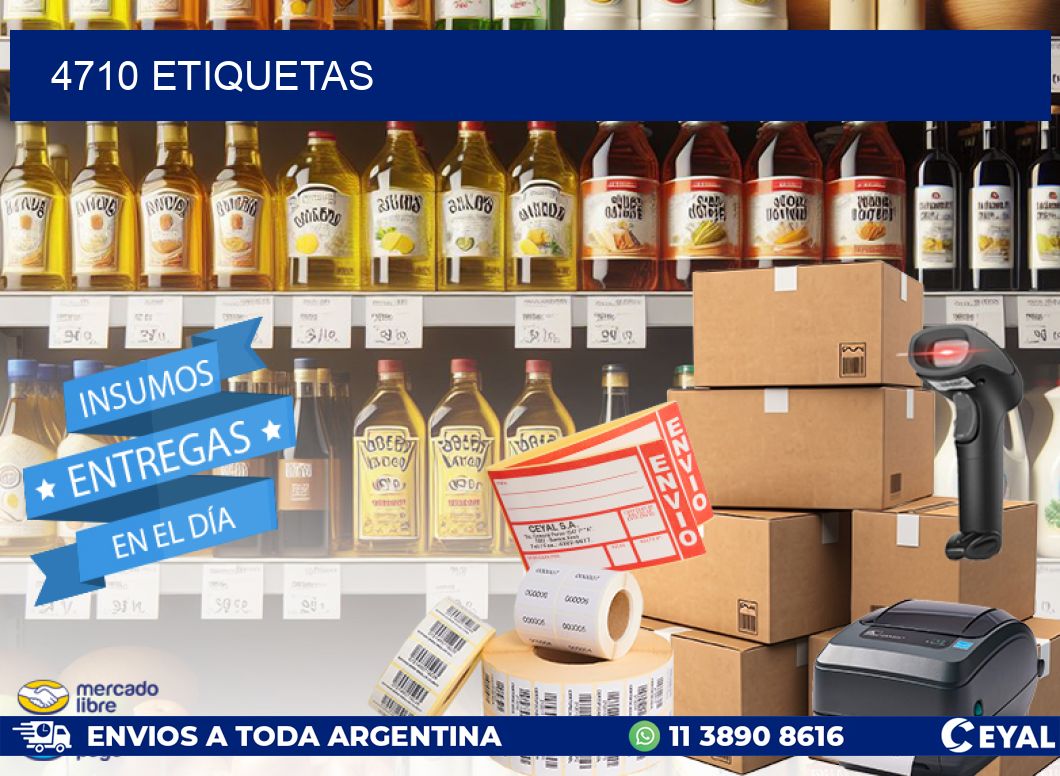 4710 ETIQUETAS