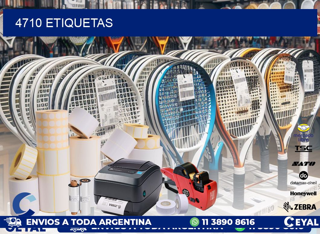 4710 ETIQUETAS