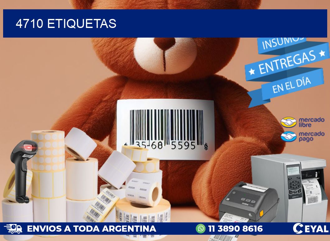 4710 ETIQUETAS