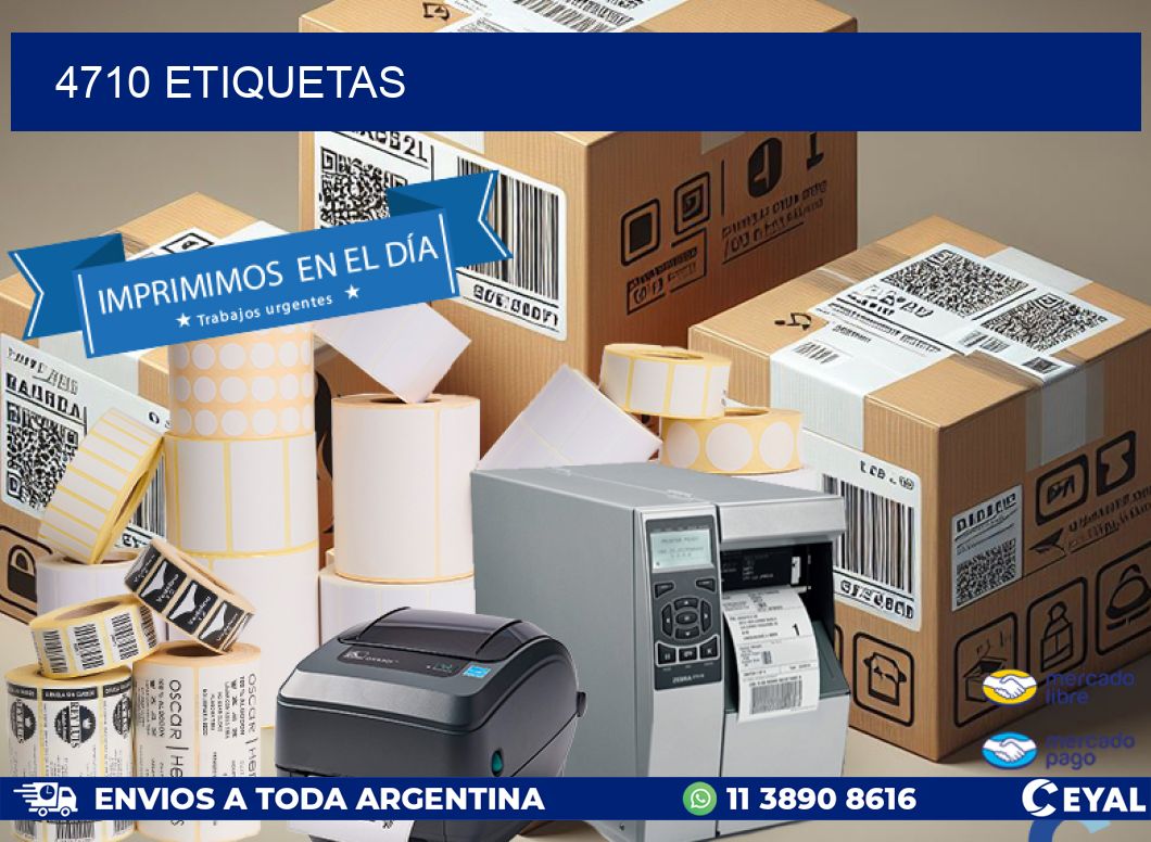 4710 ETIQUETAS