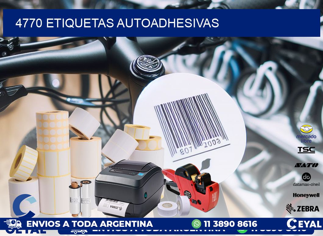 4770 ETIQUETAS AUTOADHESIVAS