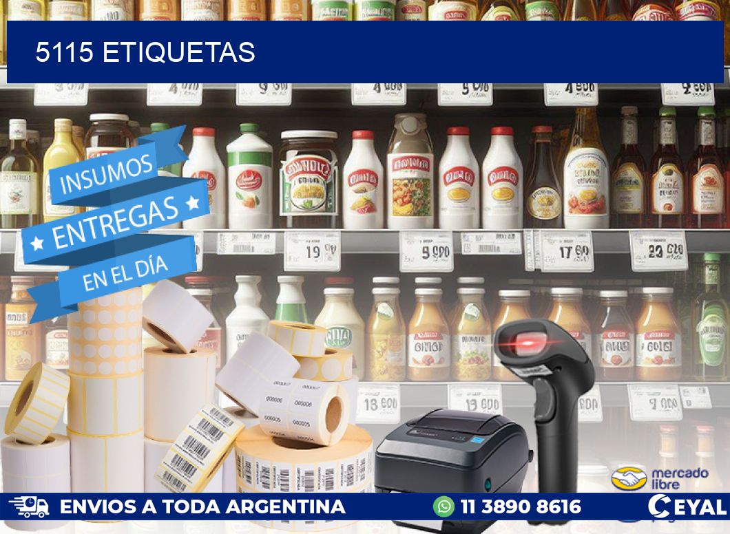 5115 ETIQUETAS