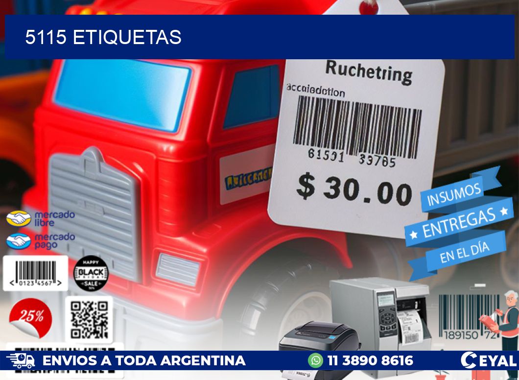 5115 ETIQUETAS