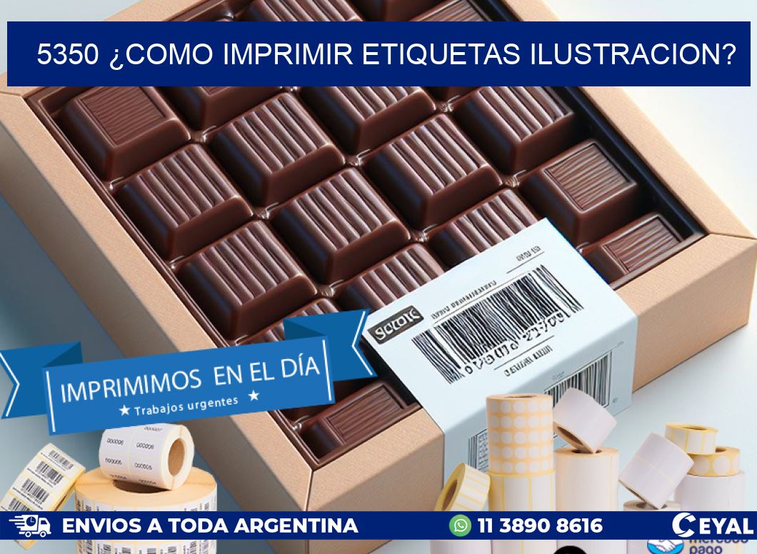 5350 ¿COMO IMPRIMIR ETIQUETAS ILUSTRACION?