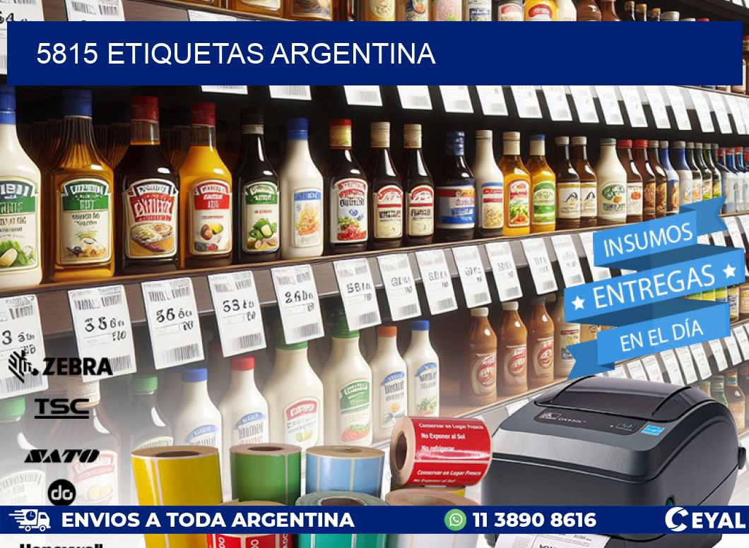 5815 ETIQUETAS ARGENTINA