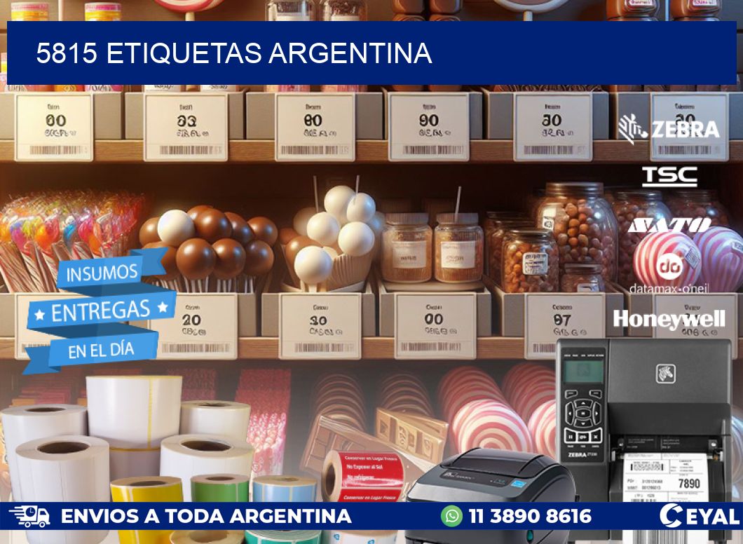 5815 ETIQUETAS ARGENTINA