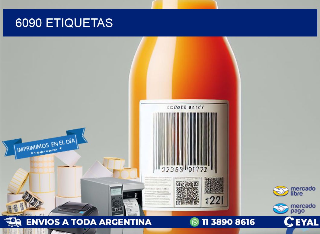 6090 ETIQUETAS