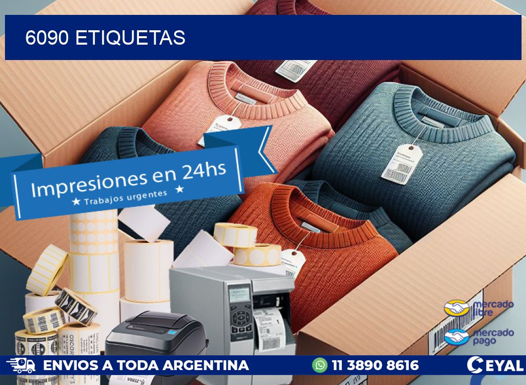 6090 ETIQUETAS
