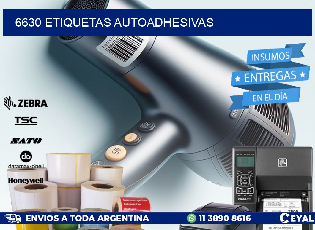 6630 ETIQUETAS AUTOADHESIVAS