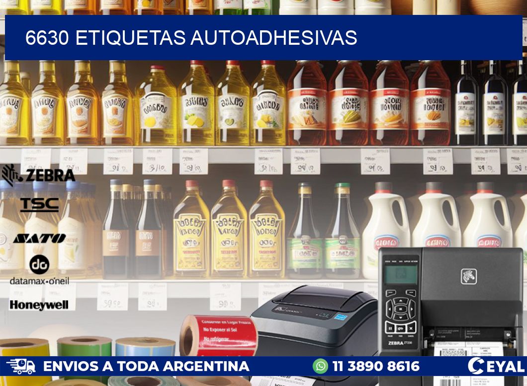 6630 ETIQUETAS AUTOADHESIVAS