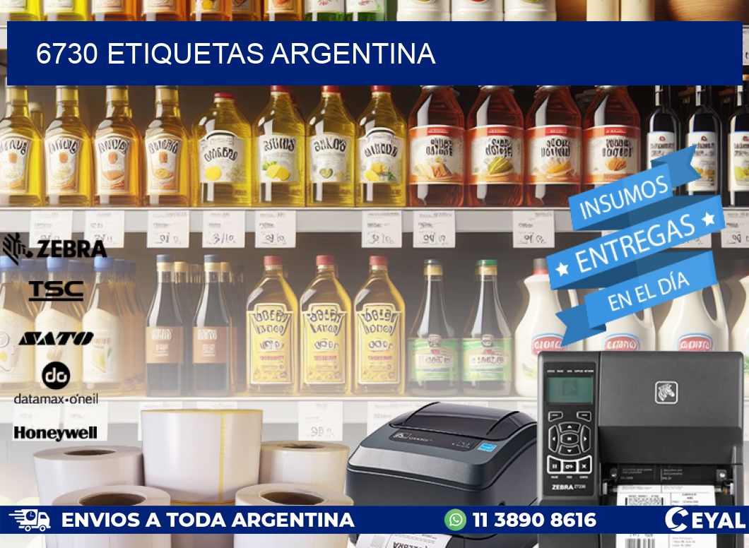 6730 ETIQUETAS ARGENTINA